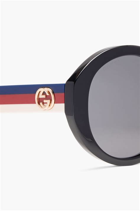 gucci sunglasses gg0890s|round frame acetate sunglasses gucci.